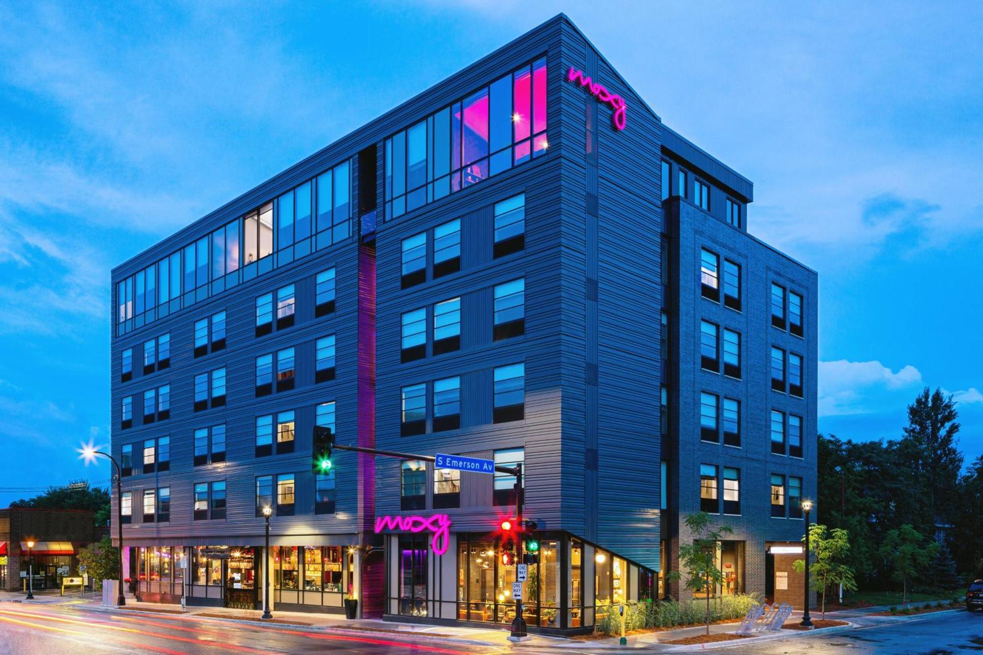 Moxy Minneapolis Uptown Buitenkant foto